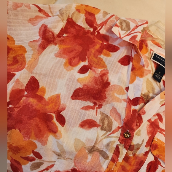 Karen Scott Petites, XL, Multi-Color Womens Blouse - Picture 6 of 6
